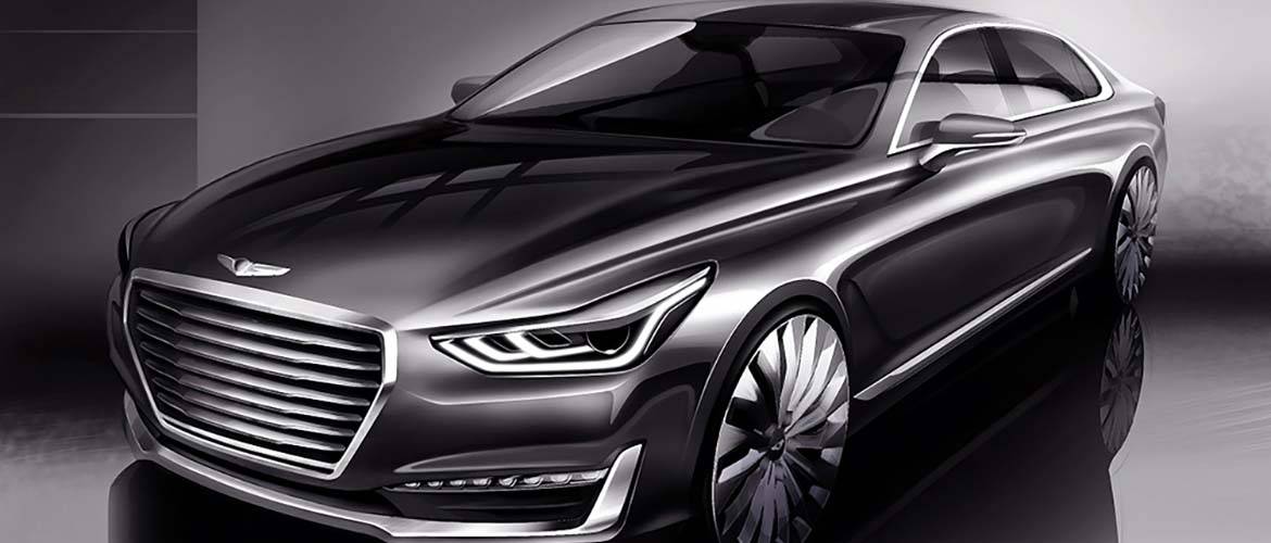 La G90 annoncera la couleur de la gamme de luxe de la marque Genesis