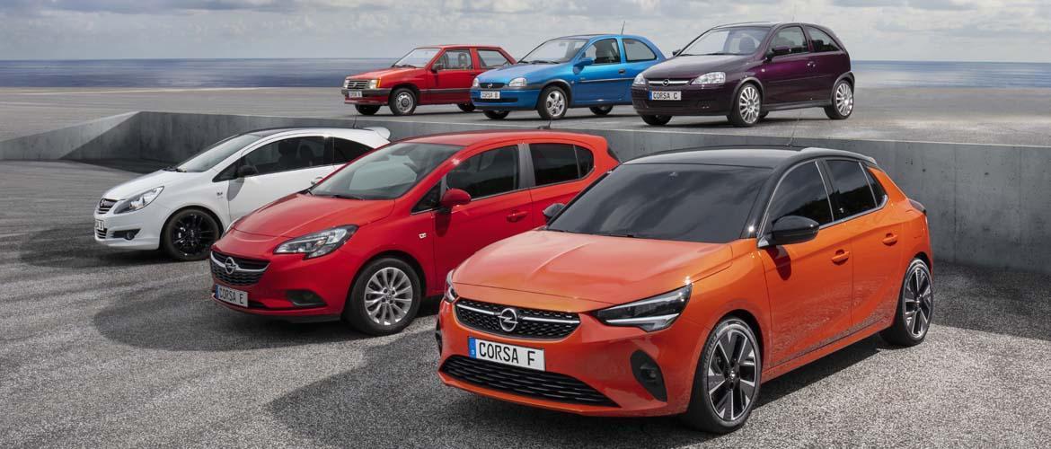 L'Opel Corsa fête son le 40ème anniversaire - Argus Automobile de