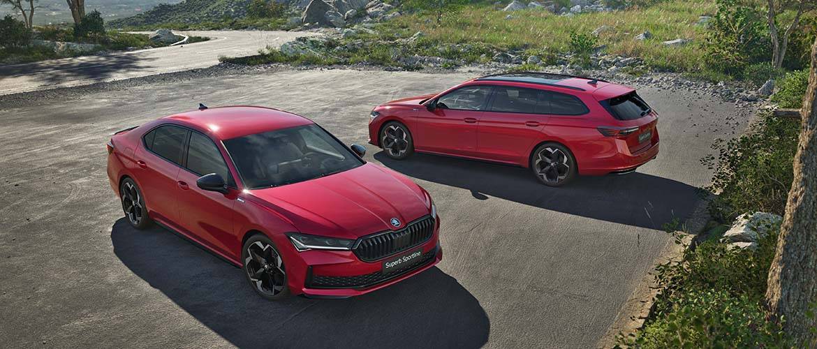 Škoda présente la Superb Sportline au look plus racé