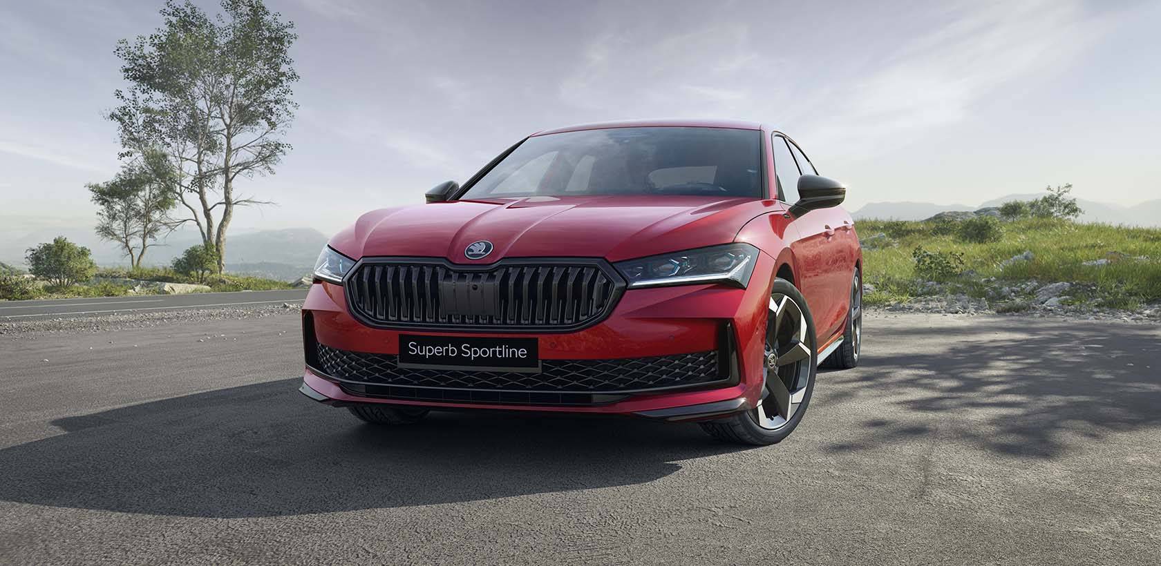 Škoda présente la Superb Sportline au look plus racé